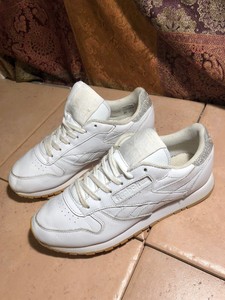 reebok classic leather glitter women's