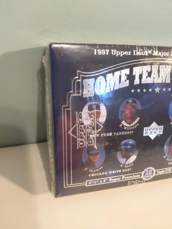 Juego de 12 cartas súper premium 1997 Upper Deck Major League Baseball Home Team Heroes Foto 2 de 4