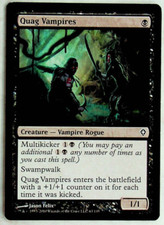 Quag Vampires - Worldwake Edition - 2010 - Magic The Gathering Card