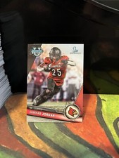 JAWHAR JORDAN RC 2023 BOWMAN CHROME UNIVERSITY FOOTBALL LOUISVILLE 1st Bowman