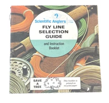 Vintage Fly Line Selection Guide Instruction Booklet Scientific Anglers Fishing