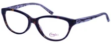 Candies Designer Blue Light Blocking Reading Glasses Coral-TO in Tortoise 53 mm