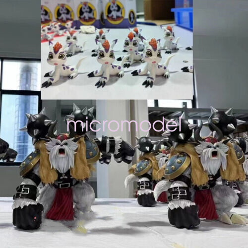 MIMAN Studio Digimon Vikemon Resin Model In Stock Gomamon Statue