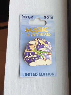 peter pan magic is in the air moving pin