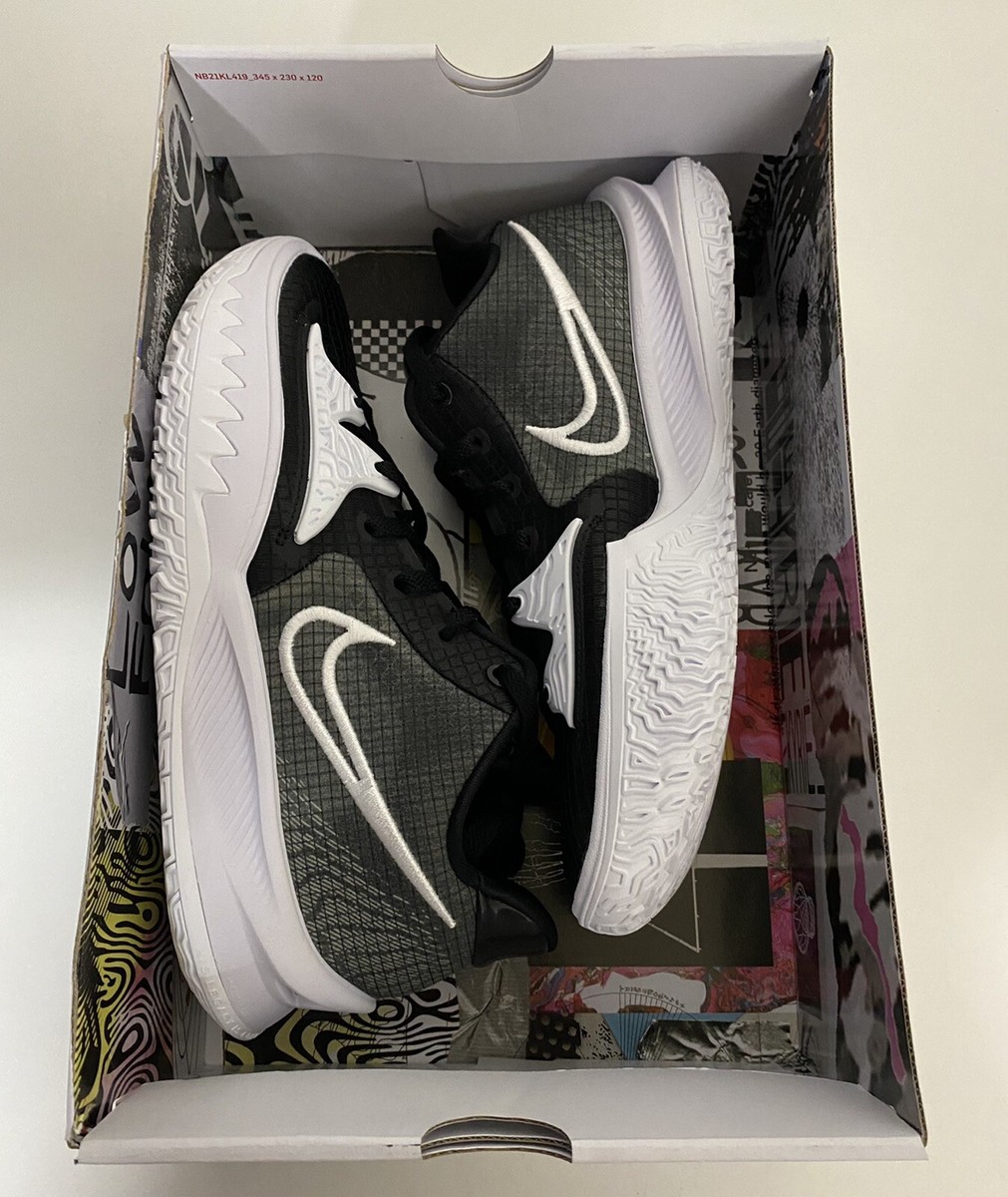 Nike Kyrie Low 4 TB Black White Mens Sz 9 Irving Basketball  display picture 3