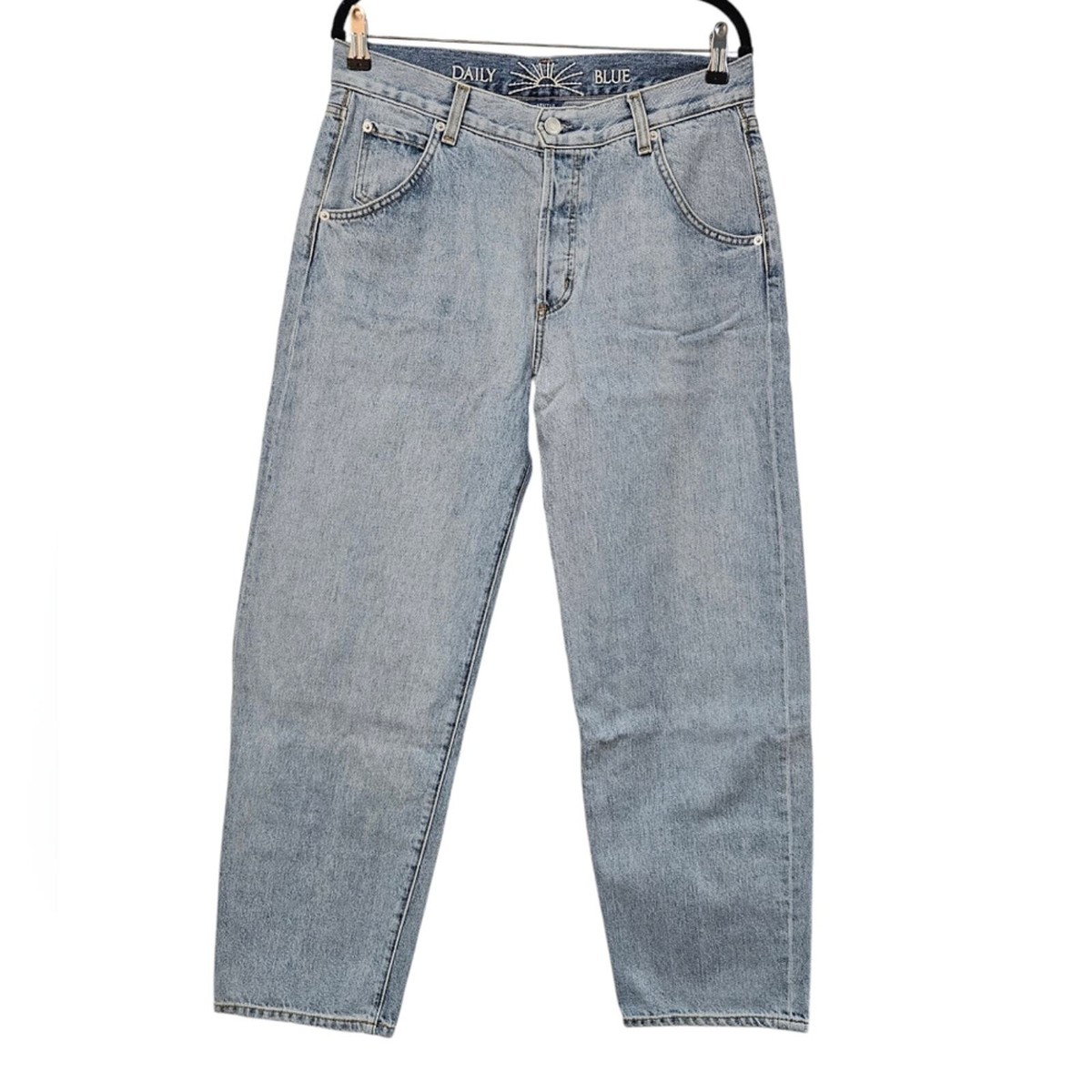 NWT Daily Blue The MANTRA Barrel Leg Jeans Size 30 | eBay