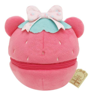 Korilakkuma niconico Happy for you Plush doll Strawberry Pouch | eBay