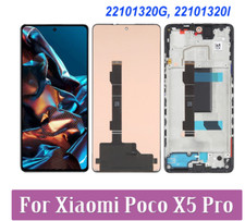 For Xiaomi Poco X5 Pro 22101320G, 22101320I LCD Display Screen Touch Digitizer