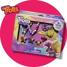 Dreamworks Trolls BFF Set and Plastic Jewlery Set