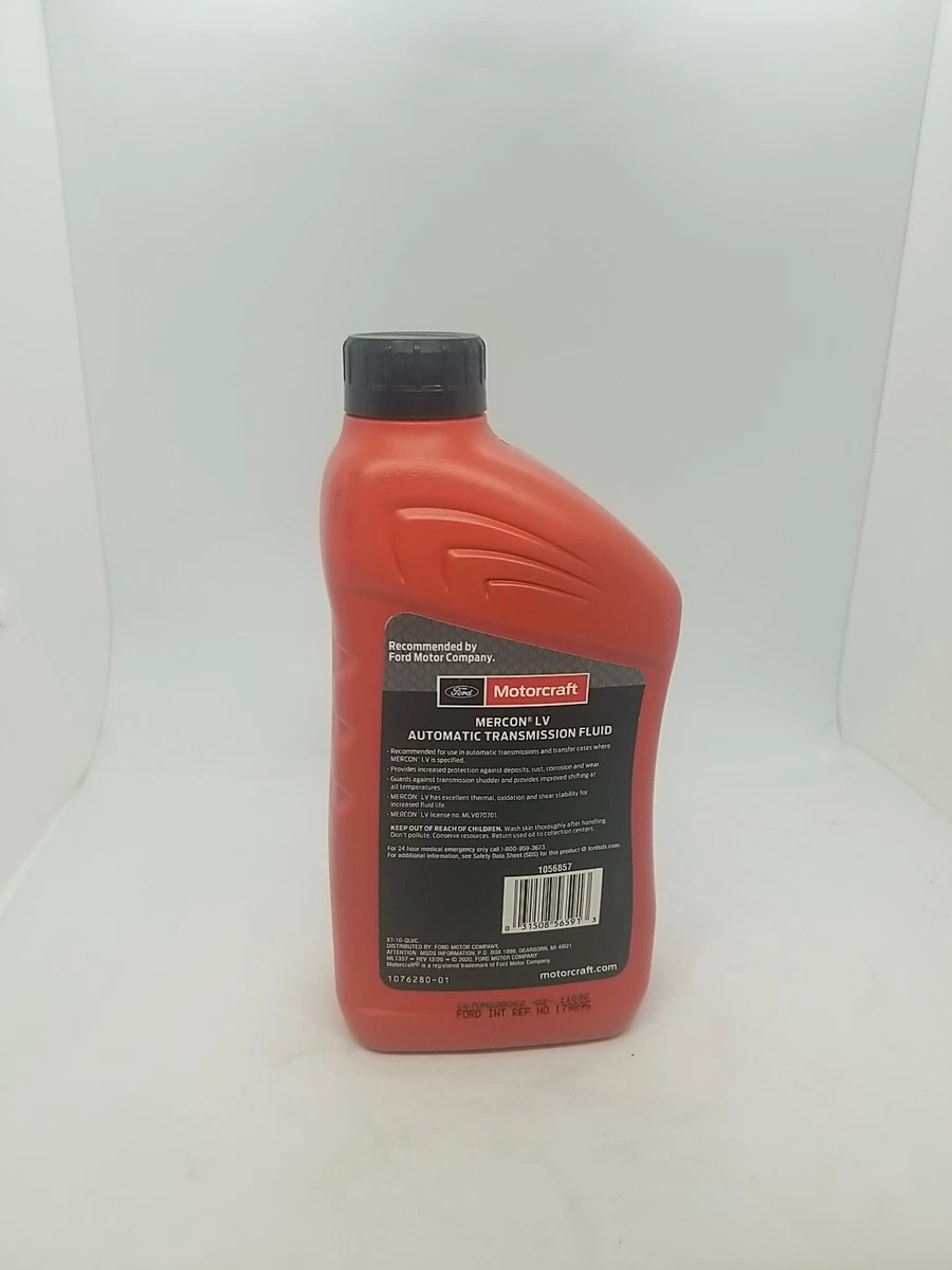 Motorcraft Mercon LV Automatic Transmission Fluid (1Qt), 1056857 