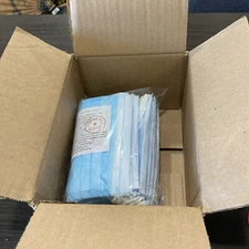 Disposable Face Masks for Kids - Blue, Pack of 50