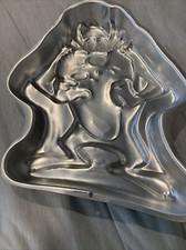 Wilton Tazmanian Devil Taz Cake Pan Mold 1995 2105-1236 Warner Brothers WB Made