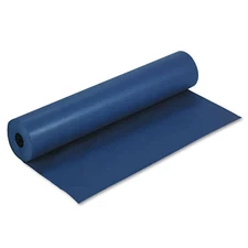 Pacon Rainbow Duo-Finish Colored Kraft Paper, 35lb, 36" x 1000ft, Dark Blue
