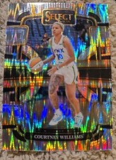 2024 #54 Courtney Williams Panini WNBA Select Concourse Silver Flash Prizm Lynx