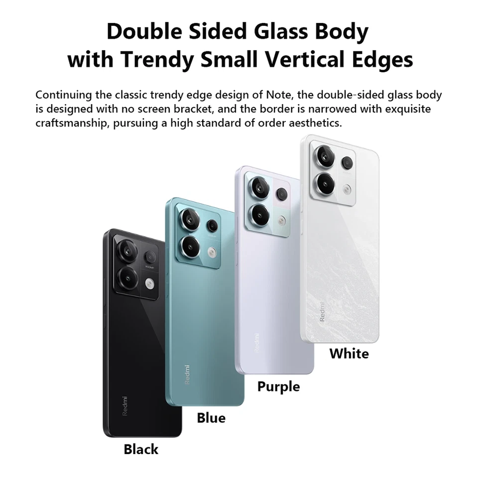 Xiaomi Redmi Note 13 Pro 5G Snapdragon 7s Gen 2 512GB 120Hz 200MP Global ROM - Image 3 of 4