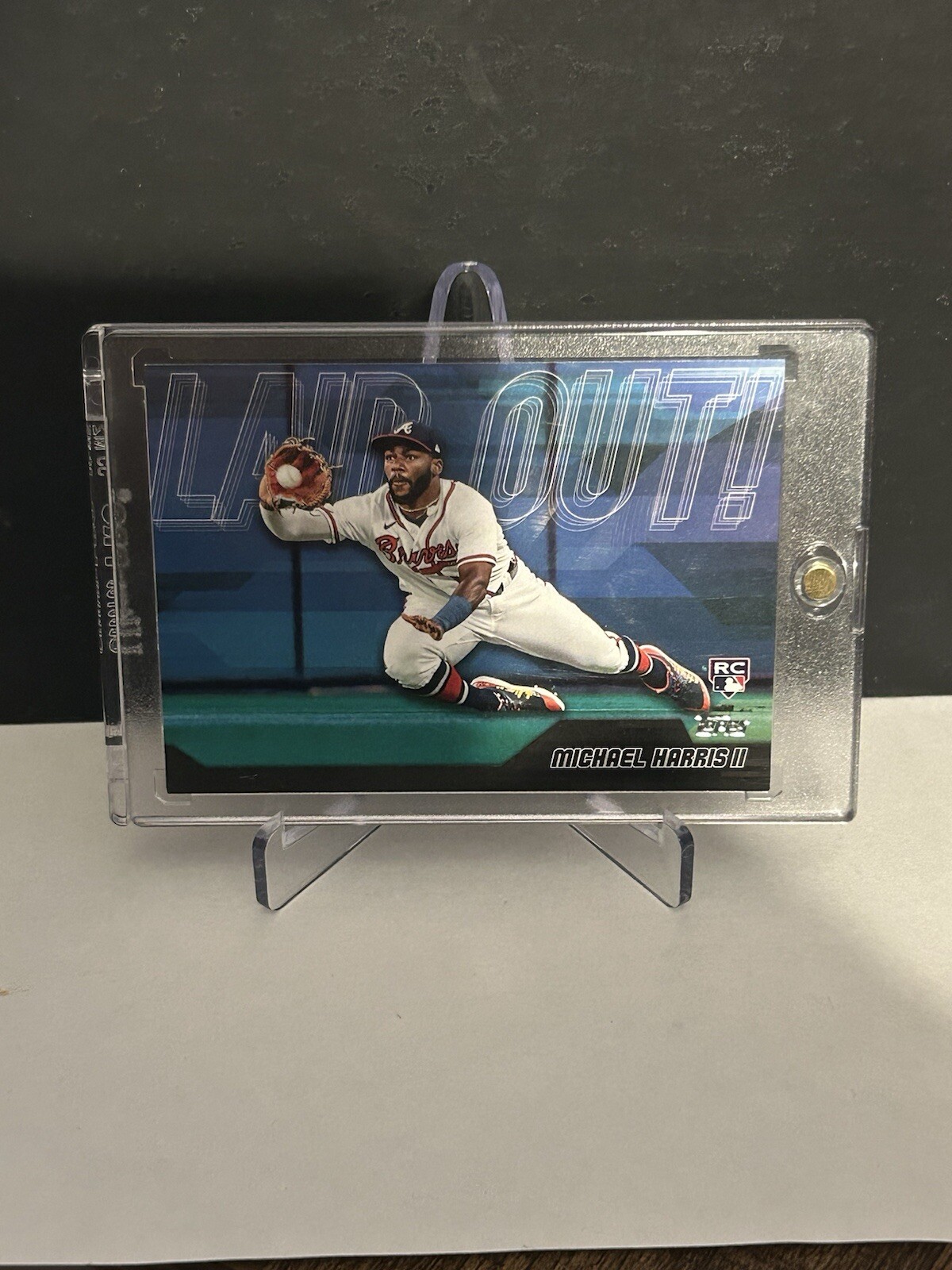 MICHAEL HARRIS II - RC - BLACK /299 - LAID OUT - 2023 TOPPS UPDATE - LO-3