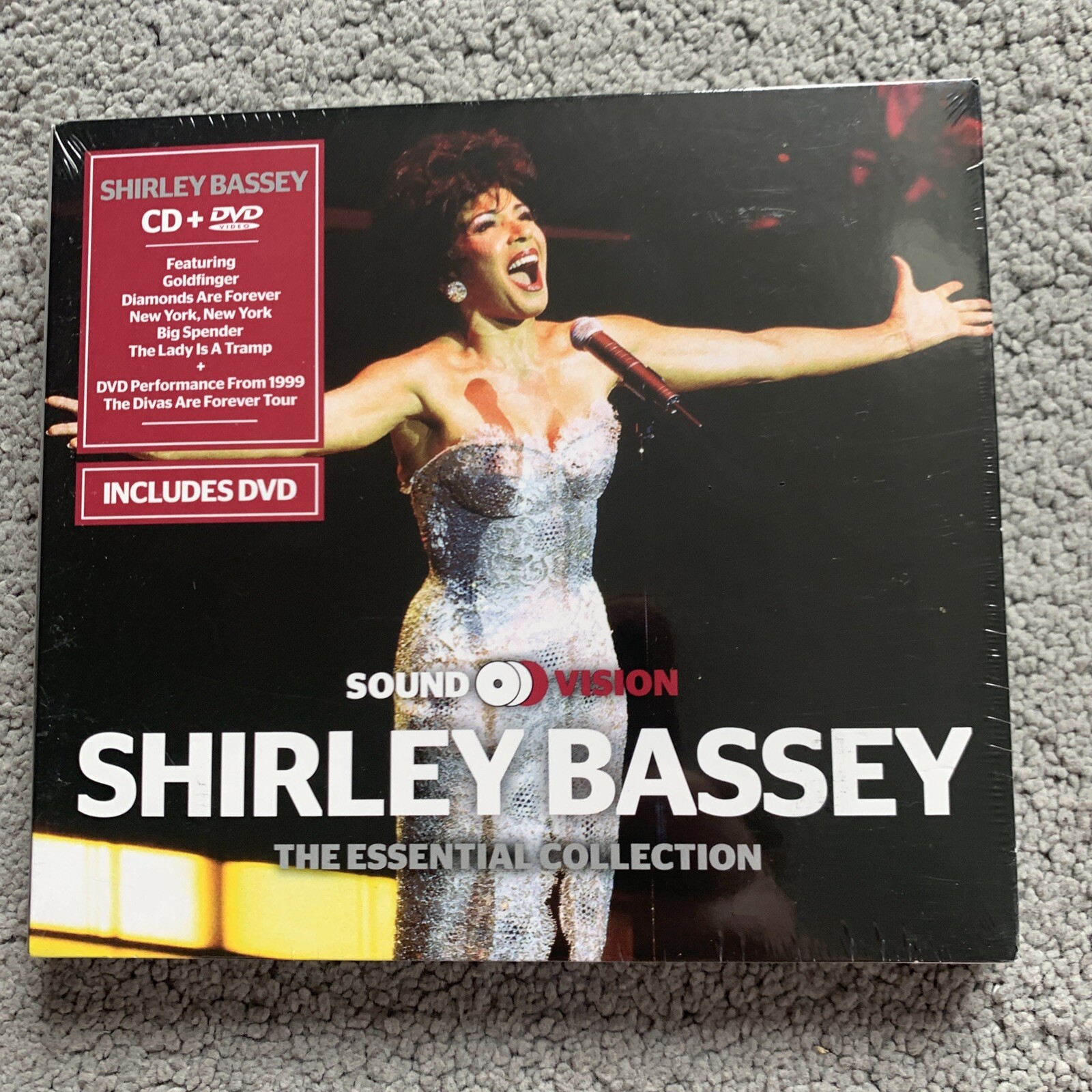 Essential Collection by Shirley Bassey (CD & DVD, 2013) New Sealed