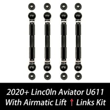 for 20+ Lincoln Aviator U611 Adjustable Air Suspension Lift Links Raise Kit Rods