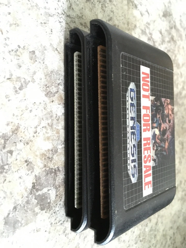 Mortal Kombat (Sega Genesis 1993) + FREE BONUS! STREETS OF RAGE NFR RARE VINTAGE - Image 3 of 4