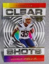 2021 Panini Illusions, Derwin James Jr., Clear Shots #CS-6, Chargers