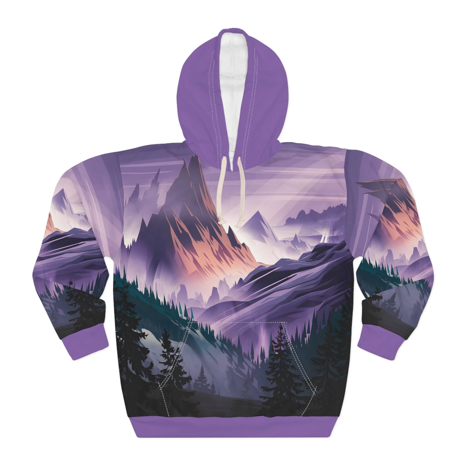 Lunar Ridge All Over Print Pullover Hoodie Outdoor Adventure Travel Apparel
Opens in a new window or
