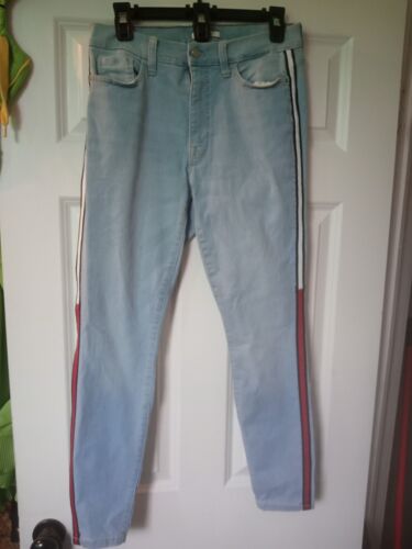 Tommy Hilfiger Vintage Blue Jeans with Red, White 