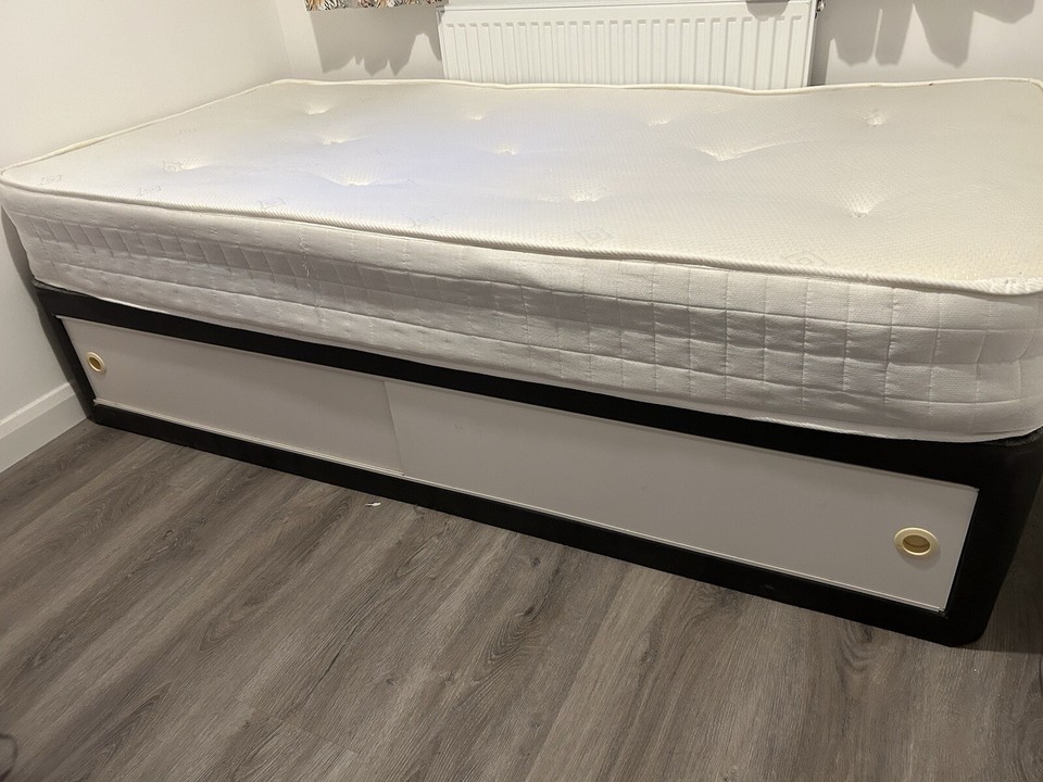 single bed with mattress eBay