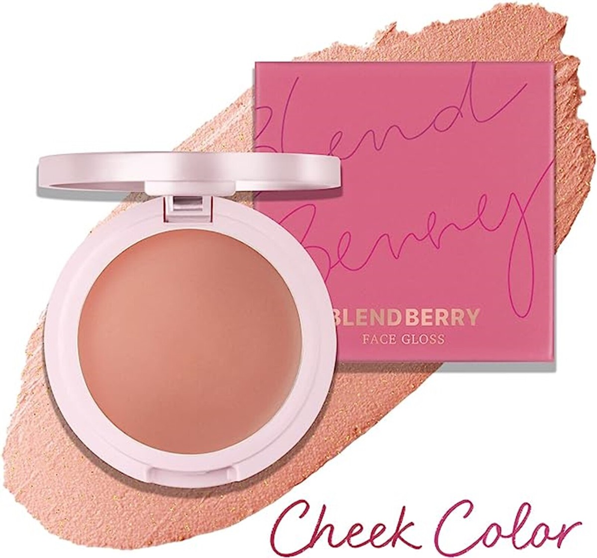 Kose Blend berry Face Gloss 001 Almond 2.5g Cheek Face Color | eBay