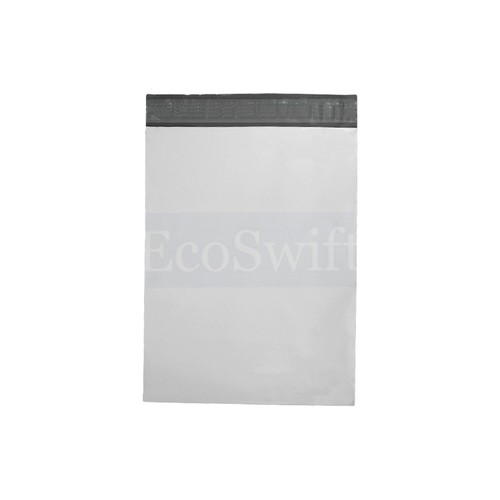 45 13 x 15 EcoSwift White Poly Mailers Shipping Envelopes Self Seal Bags 2.35MIL - Picture 4 of 5