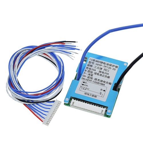 13S 48V 20A BMS Li-ion Battery Protection Board Common Port With Balance - Picture 5 of 8
