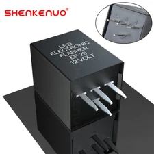 4-Pin EP29N LED Flasher Relay Fix Hyper Flash Turn Signal Decoder Load Equalizer