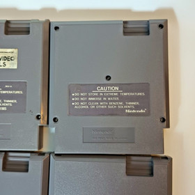  Sports Game Nintendo LOT NES 10 Yard 5 Screw Bases Loaded Hoops Play Action 