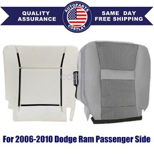 Fit For 2006-2010 Dodge Ram 1500 2500 Passenger Bottom Foam Cushion Seat Cover