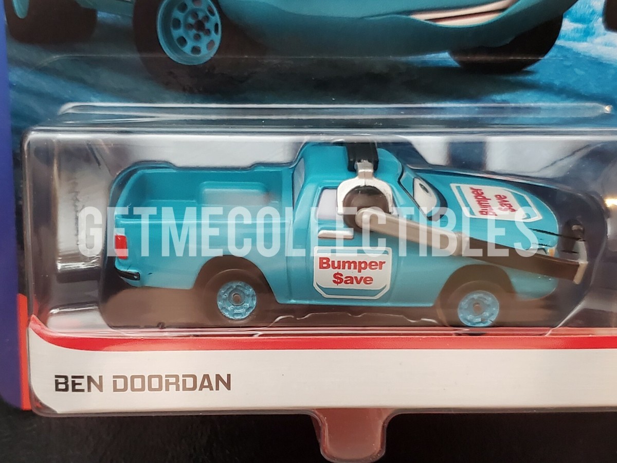 DISNEY PIXAR CARS BEN DOORDAN BUMPER SAVE CHIEF DINOCO 400 2020