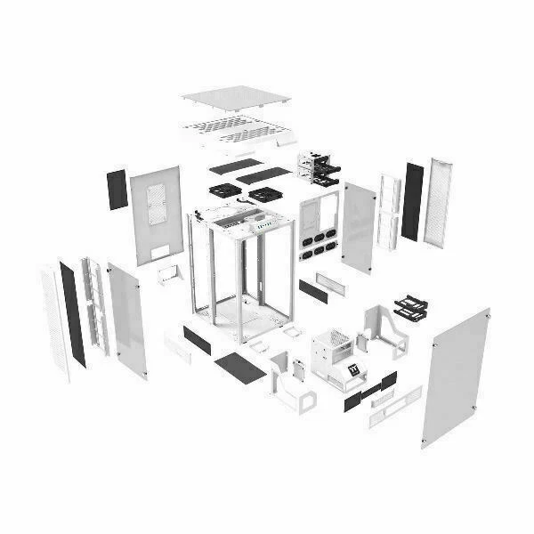 Silverstone SST-AB120R-ARGB 120mm ARGB Radiator/Heatsink PWM Fan, 4PIN PWM - Image 4 of 4