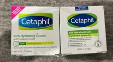 2 Pack Cetaphil Rich Hydrating Night Cream - 1.7 Oz -
