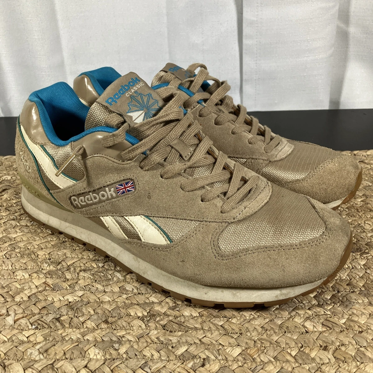 Reebok GL 2620 Light Brown Blue Men display picture 3