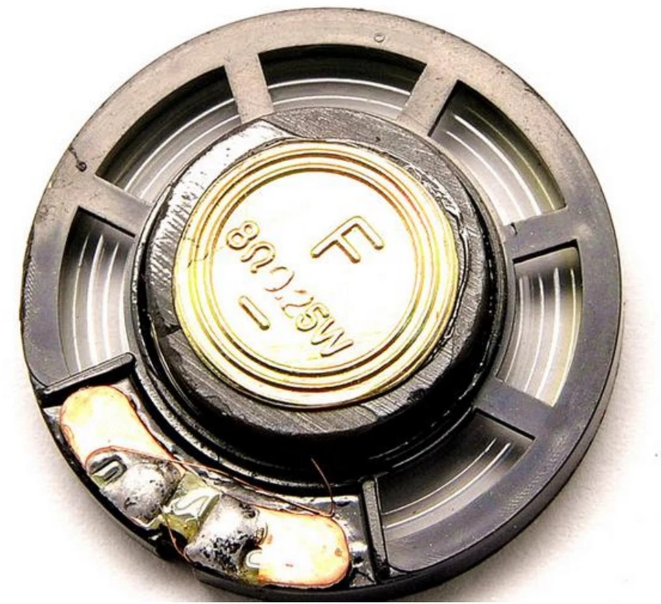 SPEAKER ALTOPARLANTE 0.25W 8 OHM 29mm casse audio cavo microfono stereo tv