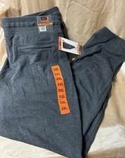 NEW! 32 Degrees size XXL Mens Athletic Jogger Sweatpants Black w/ zip-pockets