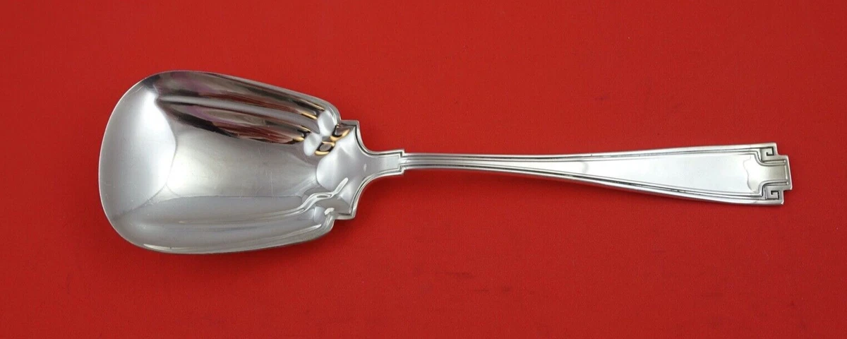 Gorham Etruscan Antique US Sterling Silver Serving Spoons for sale 