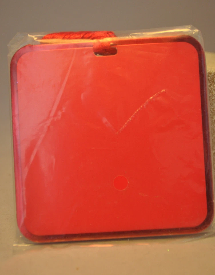 Hallmark: Set of 6 Gift Tags With Ribbon Red - 3 Packs (total 18) $14.22 value - Image 2 of 3