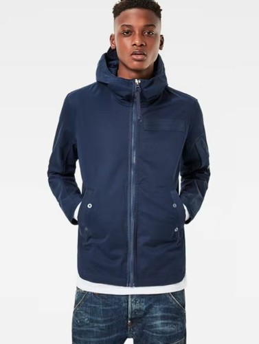 batt hooded overshirt