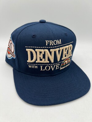 NWT Denver Nuggets ''From Denver with Love'' Basketball Snapback Hat Cap