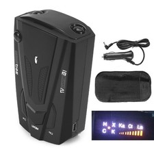 Car Radar Detector, 360  GPS Speed Safe 16 Band Voice Alert,1080P HD Auto Foc...