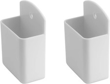 2 Pcs Remote Control Holder Wall Mount,Self Adhesive TV Remote Caddyr,Remote Hol