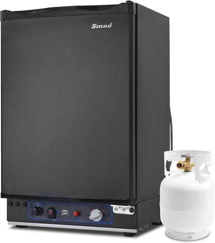 1.4cu.ft 3 Way Gas Mini Absorption Caravan Fridge Camper Motorhome Refrigerator