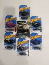 Porsche Hot Wheels Lot of 7 - 911 GT3, Carrera, 928S, No Duplicates, Premium