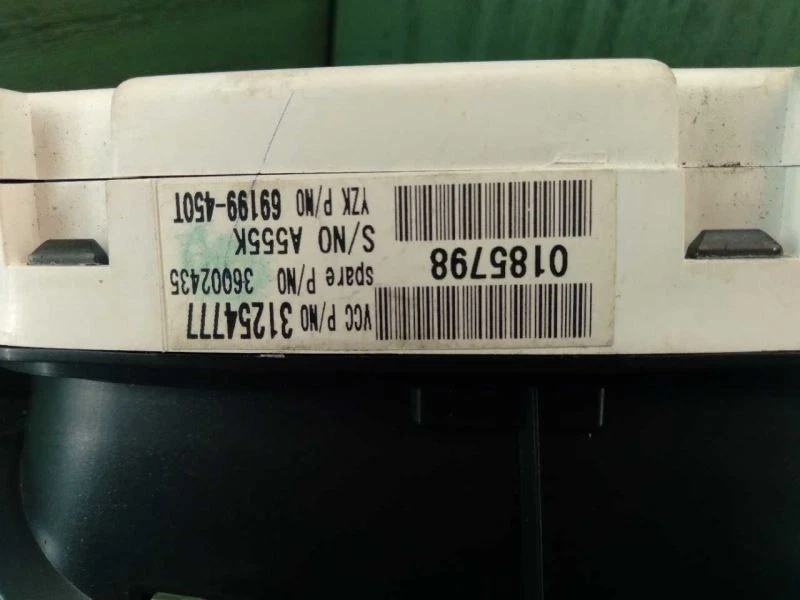 Cuadro de instrumentos velocímetro Volvo S40 2008-2010 con tacómetro 36002435 defectuoso Foto 4 de 4