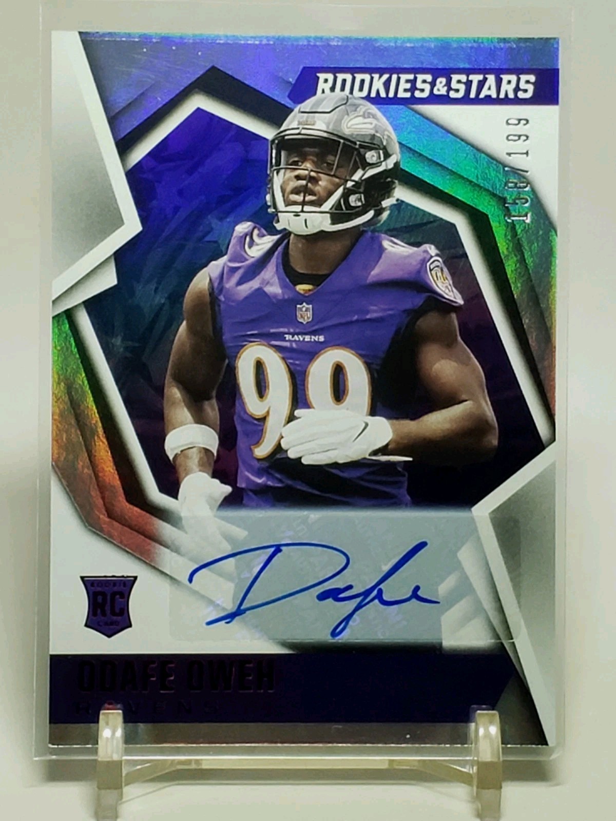 Odafe Oweh Panini Rookies & Stars #173 Signature
