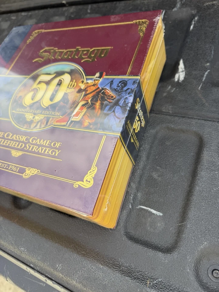 Spin Master STRATEGO 50th ANNIVERSARY EDITION GAME 2011 Sealed NEW OOP! - Image 3 of 4